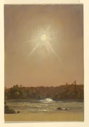 Maine?, sunset, 1855–65