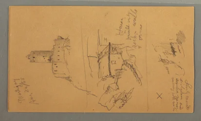 Medieval Castle, House Cascade, August 24, 1868