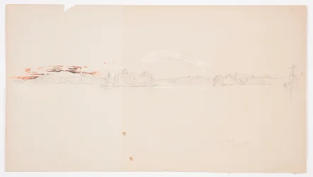 Millinocket Lake, View of Mt. Katahdin, September 1878