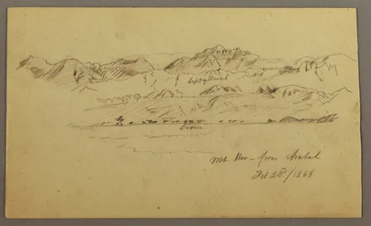 Mountain Peaks, February 22, 1868