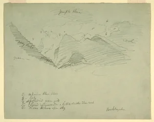 Mountain Peaks near Berchtesgaden, Bavaria, June–July 1868