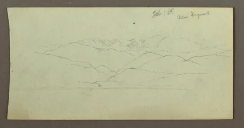 Mountain Range, February 1868