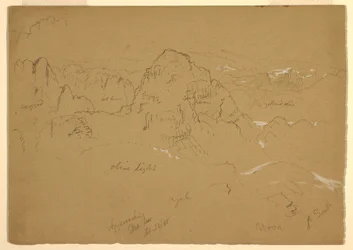 Mountain, Wady el-Arabah, February 23, 1868