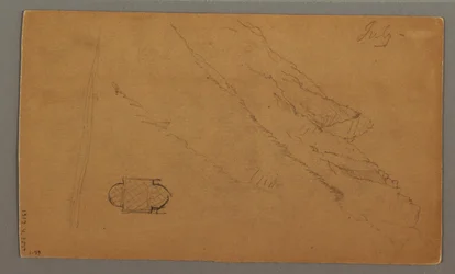 Mountains Rising Above Lake, July possibly 1868