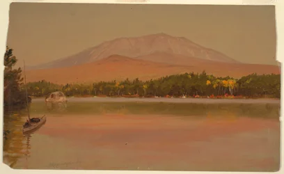Mt. Katahdin from Togue Pond, 1875-80