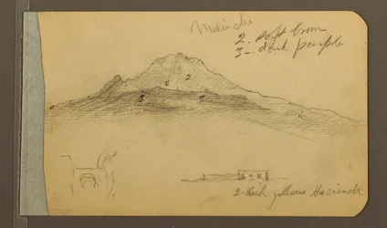 Peak of Malintzi, 1889