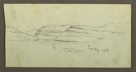 Plain and Mountain Range, possibly 1868