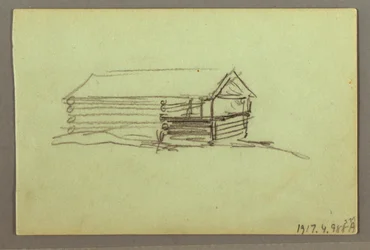 Portion of Mountain Ridge, possibly 1856