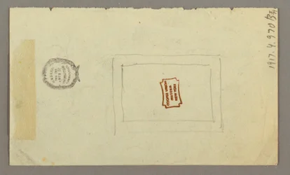 Rectangle Design, possibly 1868