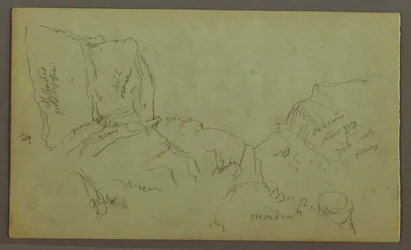 Rocky Mountaintops, possibly 1868