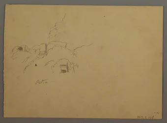 Sketches from Petra, Jordan, February 1868