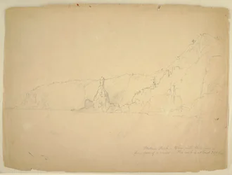 Statue Rock, September 1851