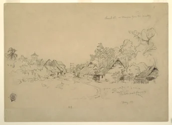 Street in Mompos, Colombia, May 1853