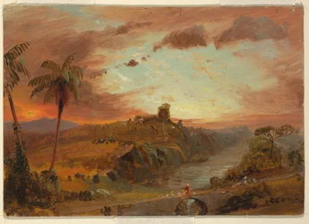Study for "Imaginary South American Landscape", ca. 1857