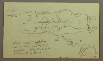 Study of Side of a Valley, May 4, 1868