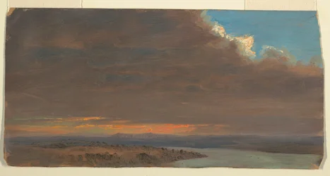 Sunset, Hudson Valley, New York, 1870–80