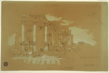 Temple at Mismiyeh, Syria, April 28, 1868