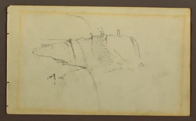 The American Falls, Niagara River, possibly 1858