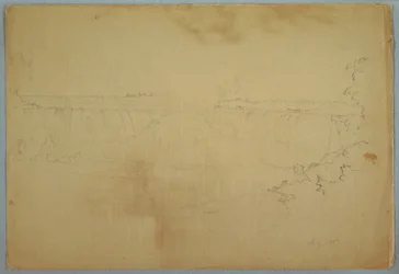 The Canadian Falls, July 1856