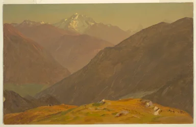 The Goell, near Berchtesgeden, 1868
