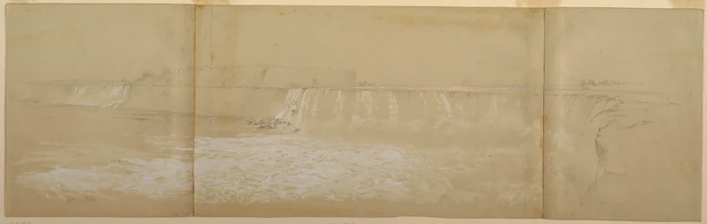 The Niagara Falls, September or October 1856