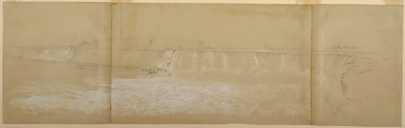 The Niagara Falls, September or October 1856