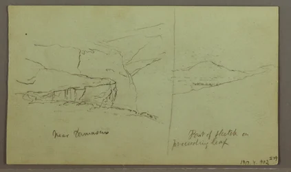 Tomb of a Hill, Three Minarets, May 1, 1868