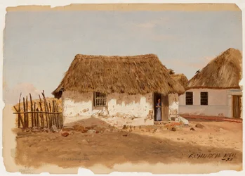 Two Houses in Barranquilla, Colombia, April 1853
