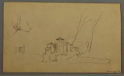 Valley, Church, St. Gilgen Austria, possibly 1868