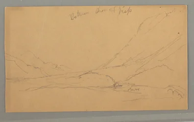 Valley from Vallais, possibly 1868