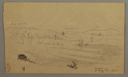 Valley, rainbow, possibly 1865-66