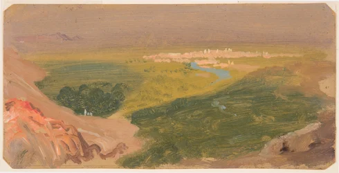 View Towards Damascus, Syria, April 24–May 16, 1868