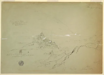 View of Sien in the Rhone Valley, August 1868