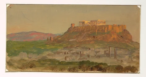 View of the Acropolis from the South, Athens, April 1869
