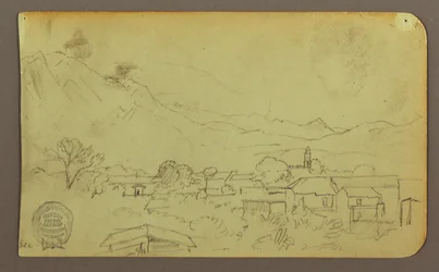Village; Verso: Hilltop, December 1883