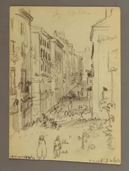 Village on Hilltop, possibly 1868-69