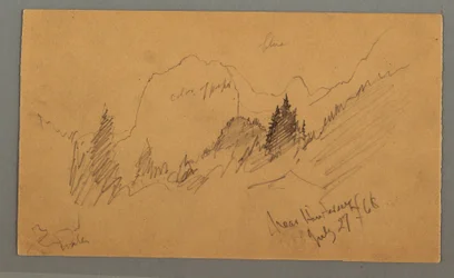 Wooded Peaks, July 27, 1868