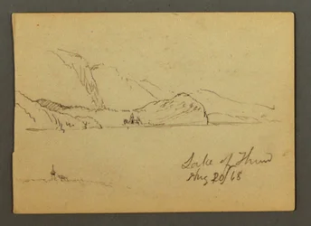 Lake Thun, the Bernese Oberland, August 20, 1868