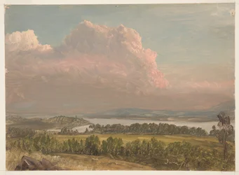 High Clouds across the Hudson