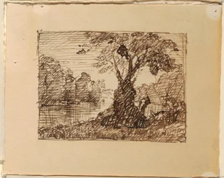 Imaginary River Landscape