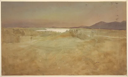 Looking from Olana, Southwest Across Hudson Valley