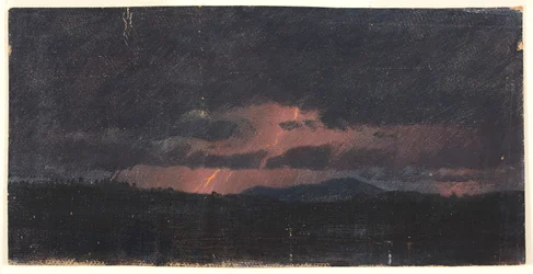Storm over Hudson Valley
