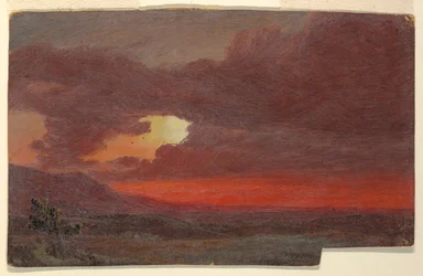 Sunset, Hudson, New York