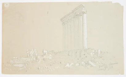 Temple of Jupiter at Sunrise, Baalbek