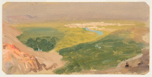 View Towards Damascus, Syria