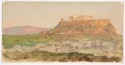View of the Acropolis, Sunrise