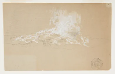 Waves Breaking Against Rocks