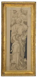 St Matthew: Design for a Stained Glass Window