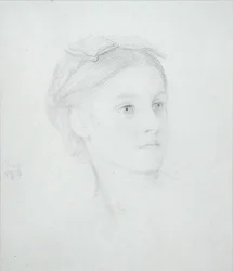 Portrait of May Sartoris (1845-1925) 1854