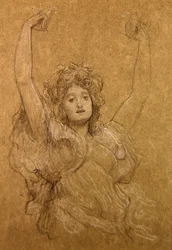 Study of a Dancing Girl